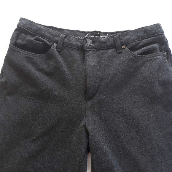 Gloria Vanderbilt Grey Stretchy Dress Pant Size 10 - Picture 2 of 5